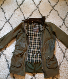 barbour waddow wax jacket